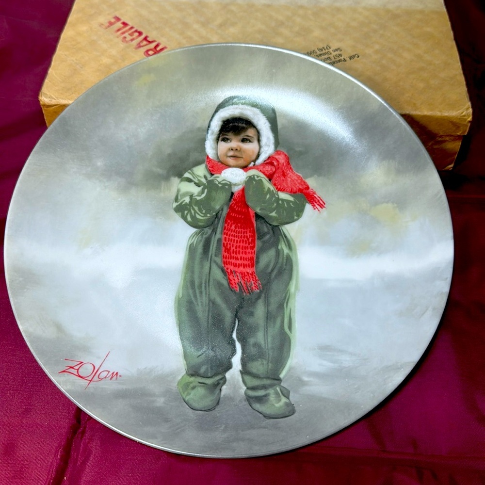 Four plates Zoltan Collection 1984